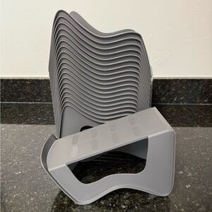 Gray Shoe Organizers – Set of 20 NEW